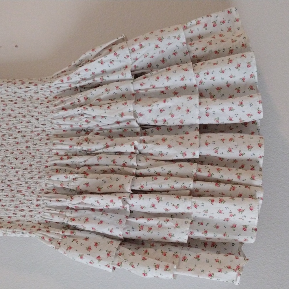 Vintage Betsey Johnson Strapless Dress With Ruffles - Picture 2 of 5